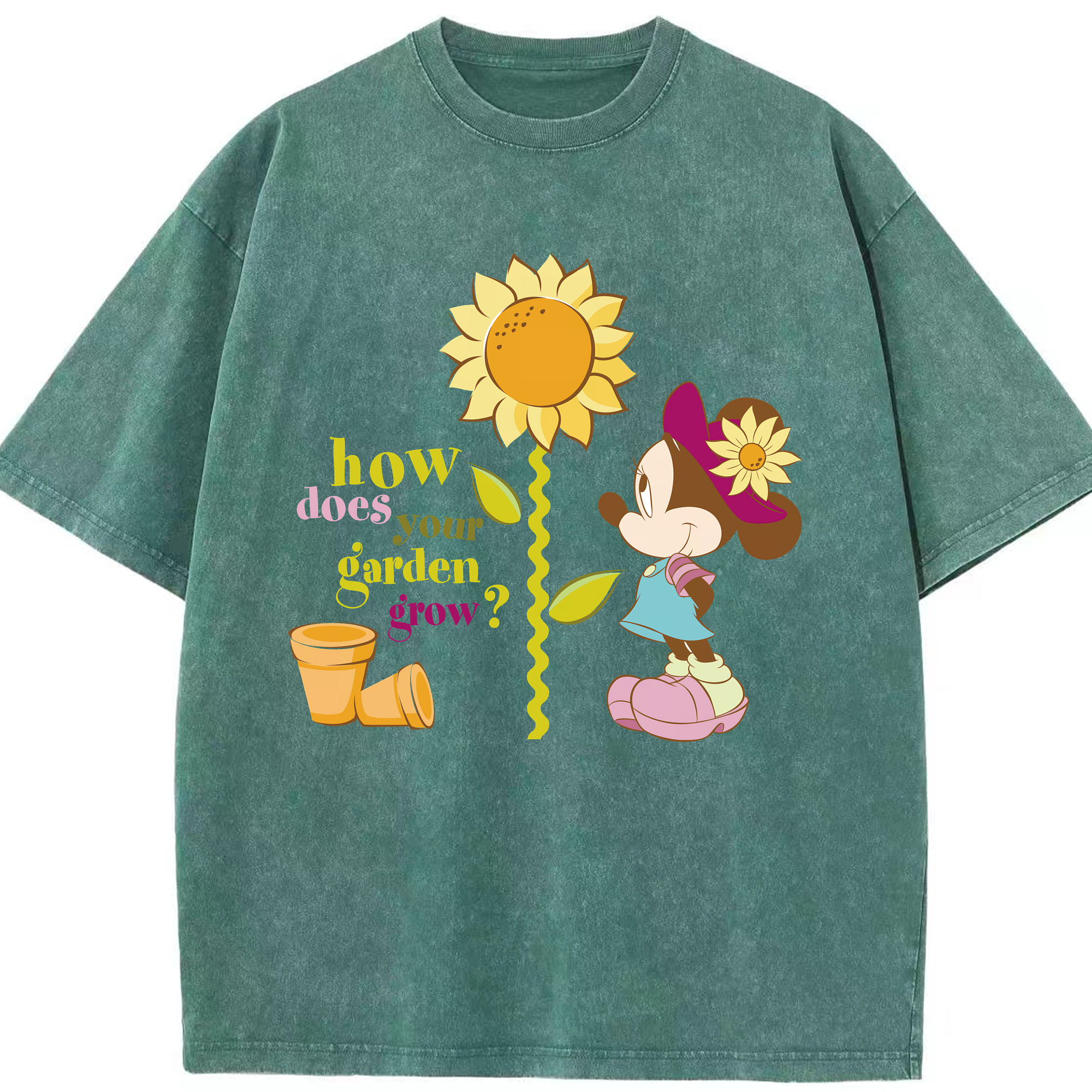 （画像用） ミッキーマウス Mickey Mouse 綿100% ヴィンテージ風 半袖Tシャツ（フロントプリント）